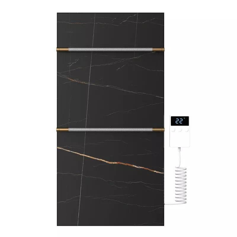 Grafeenin älykäs lasi valkoinen pyyheteline